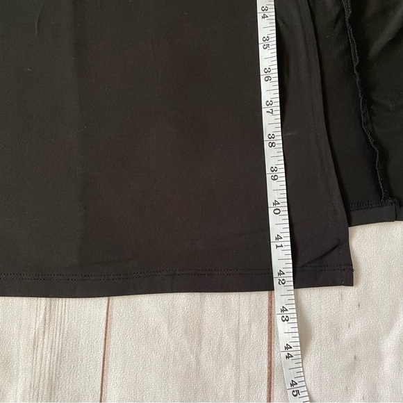 Whimsigoth Babydoll Slip Dress Women’s L Black Preppy Dark Romance Arna Midi - Picture 14 of 16